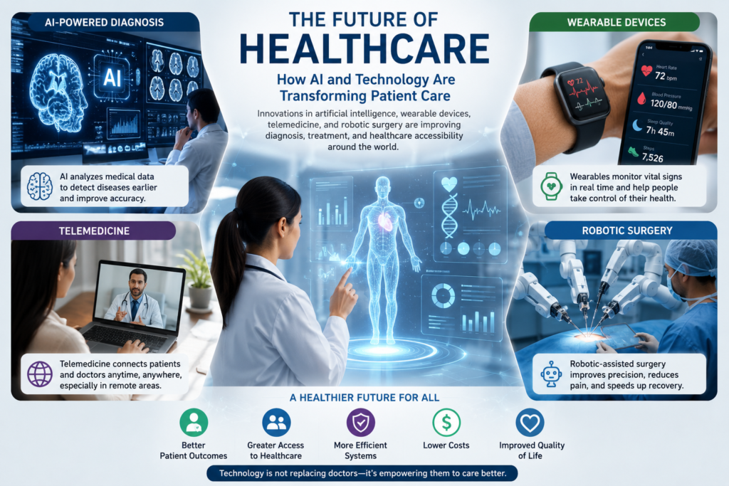 The Future of Healthcare: How AI and Technology Are Transforming Patient Care