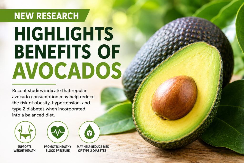 New Research Highlights Benefits of Avocados: What the Latest Studies Reveal